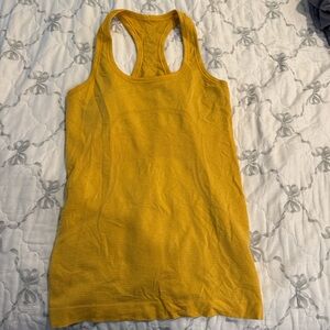 Yellow Lululemon Tank